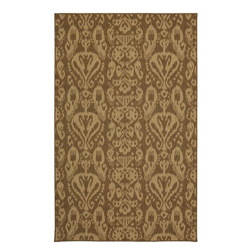 Karastan Portico Bondi Cream/Brown Indoor/Outdoor Area Rug