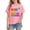 Pink, variant on Kids Back To School T Shirt Crew Neck Short Sleeve Stylish Print Pullover Tops Casual Loose Summer Outfits (9 Years, White)
