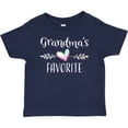 thumbnail image 3 of Inktastic Grandmas Favorite Heart Grandchild Boys or Girls Baby T-Shirt, 3 of 5