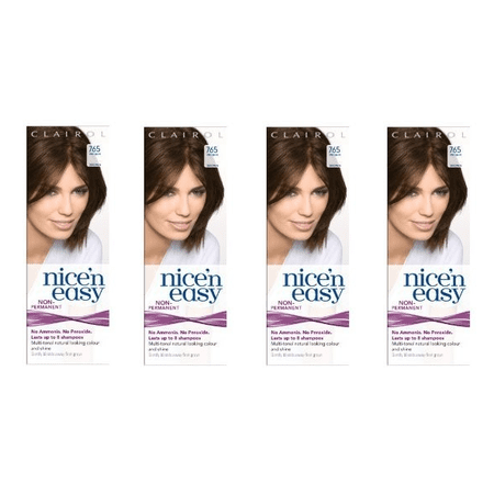 Clairol Nice N Easy Hair Color 765 Medium Brown Pack Of 4 Uk