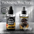 thumbnail image 2 of Toilet Spray (4 fl oz) | 600+ Sprays | Poo Spray w/Many Scents – Restroom & Bathroom Odor Eliminator – Essentials for a Fresh, Confident Bathroom (Peach Bellini), 2 of 4