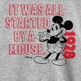 thumbnail image 3 of Disney - Mickey & Friends - It Was All Started By A Mouse - 1928 - Toddler And Youth Long Sleeve Graphic T-Shirt, 3 of 5