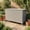 Gray, variant on IdealHouse Outdoor Wicker Storage Box, PE Rattan Patio Storage Chest with Steel Frame, Weather-Resistant Deck Storage Box for Cushions, Garden Tools & Pool Accessories – Gray Wicker