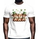 thumbnail image 2 of Camisetas informales de manga corta con estampado de vacas del Día de San Patricio para hombre, 2 of 8