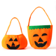 thumbnail image 1 of 2 bolsas de calabaza de Halloween Adepaton Bolsa de dulces práctica naranja y negro, 1 of 5