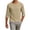 Khaki, variant on AKOEE Linen T-Shirts for Men Soft Cotton Casual Long Sleeve Tops Crewneck Fall Spring Winter Basic Tees (XL, Black)