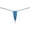 Lake Blue, variant on Botmois Men See-through Minimal Coverage Underwear Micro String Thong Tangas Slim Pouch Hipster Pink M