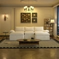 thumbnail image 4 of Doubleslee U-Shaped Sofa, 110 Inch Sectional Cloud Couch, No Assembly Required, One Box, OEKO-TEX, Beige, 4 of 11