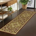 thumbnail image 7 of Yiwa Vintage Area Rug 2 x 8 Low Pile Persian Style Red Runner Rug for Hallway Kitchen, Non Slip, 7 of 7