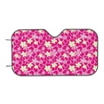 thumbnail image 7 of Balery Vintage Flowers Print Car Windshield Sun Shade,Windshield Sunshade for Car Pickup Truck SUV Accessories-Small, 7 of 7