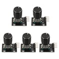 thumbnail image 1 of 5 Pcs Rotary Encoder Module with Potentiometer Rotary Knob Electric Parts, 1 of 8