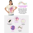 thumbnail image 6 of Squishmallows Girls Lola The Unicorn T-Shirt Fluffy Maine Cream Sizes 6-14, 6 of 6