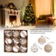 thumbnail image 5 of Bewildely Adorno de bola de Navidad, amplia aplicación, decoración festiva, regalo, baratija de árbol, decoraciones navideñas Kits de decoración para fiestas seis, 5 of 6