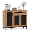 thumbnail image 1 of Gymax 48'' Sideboard Buffet Cabinet w/Drawer & Removable Shelves for Kitchen Entryway, 1 of 10