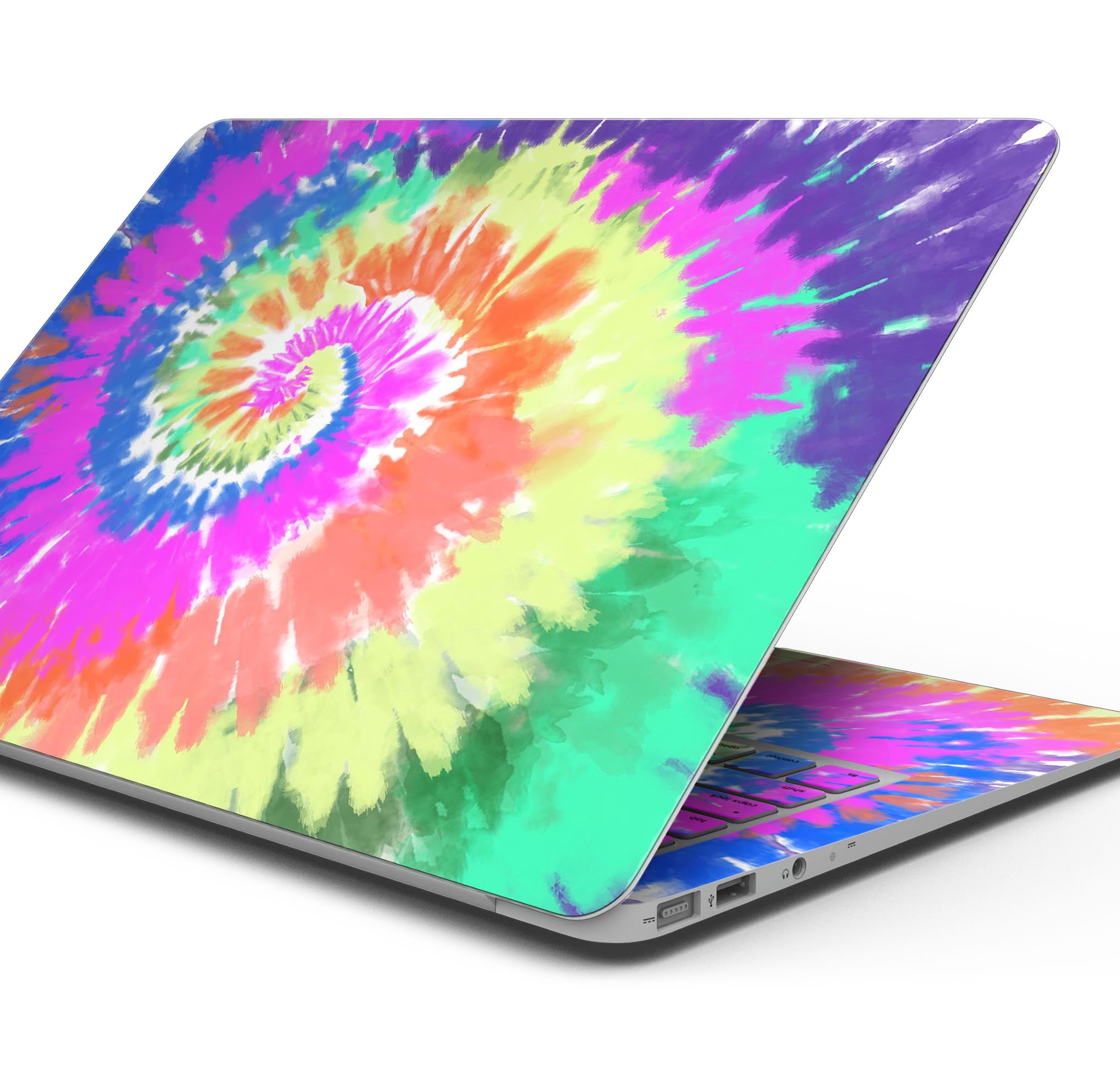 Design Skinz Spiral Tie Dye V1 Full-Body Wrap Scratch Resistant Decal ...