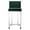 Green, variant on Pangea Home Dexter Counter Stool Faux Leather Black