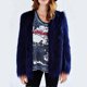 thumbnail image 2 of Women's Faux Fur Warm Coat Comfortable Solid Color Short Coat Cardigan For Daily Dating Outgoing, 2 of 3