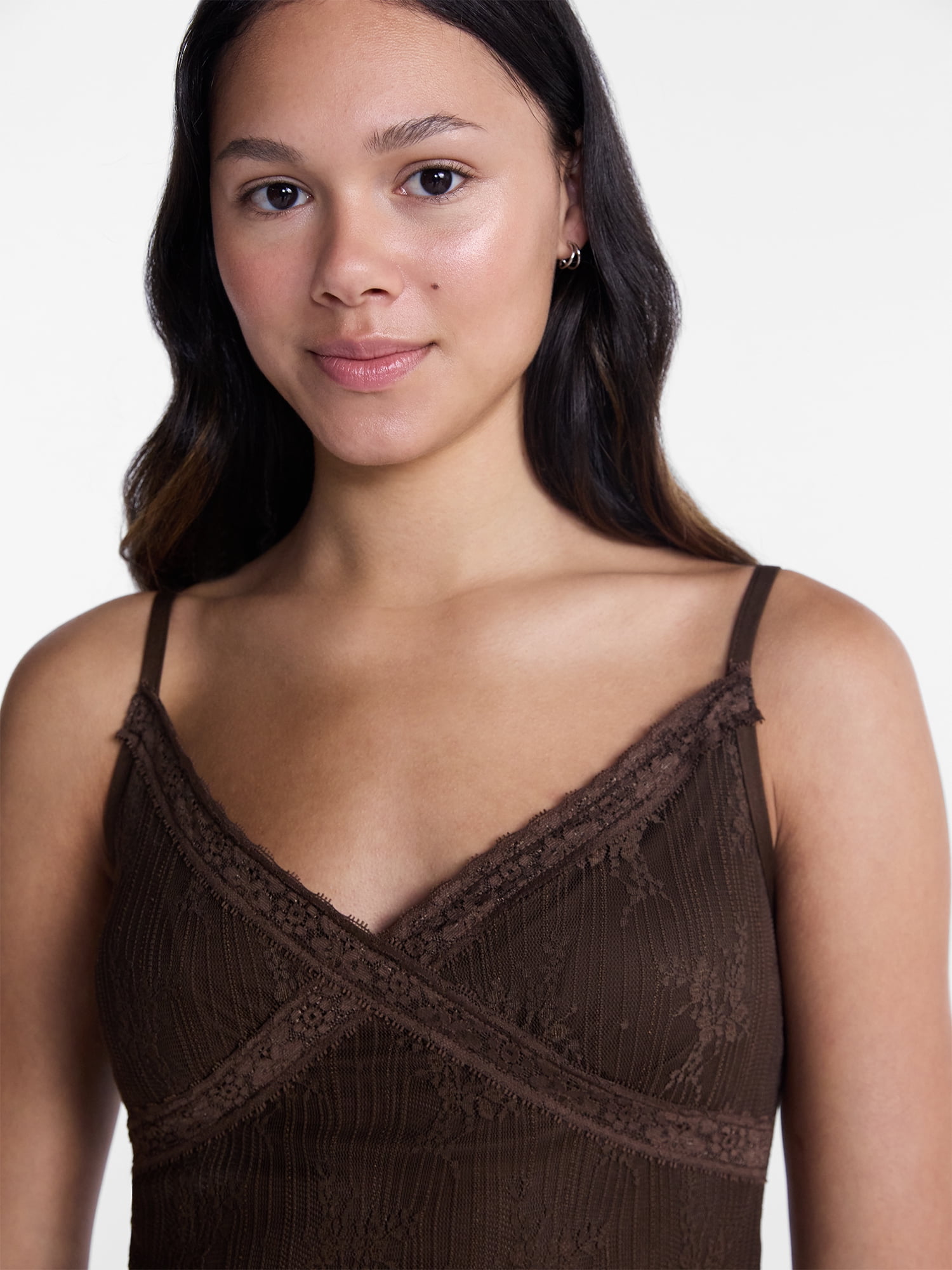 No Boundaries Lace Hanky Hem Mini Dress, Women's XXS-XXL