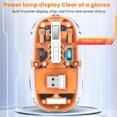 thumbnail image 4 of Souris Sans Fil BT, BT1, BT2, 2.4GHz, 3 Modes Haute Performance, 1600 DPI Réglables, Souris d'Ordinateur Rechargeable LED pour IOS, pour, pour, 4 of 7