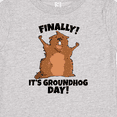thumbnail image 4 of Inktastic Finally it's Groundhog Day Boys or Girls Baby T-Shirt, 4 of 5