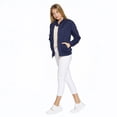 thumbnail image 2 of Chamarra Para Mujer Unisex Lisa Con Cierrre Color Marino Básica Comoda 360078 azul marino CH INCÃGNITA 360078, 2 of 10