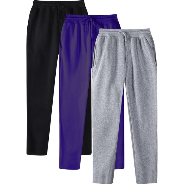 Pantalones largos de moda para hombre, de color liso, informales, deportivos, con cordón, de pierna recta, para hombre