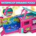 thumbnail image 4 of Set de juego Doll Camper Van TMATCHQJOY con muebles y piscina 3+, 4 of 8
