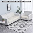thumbnail image 1 of CAROOTU Solid Color Thicken Elastic Sofa Seat Cushion Cover Furniture Protector Corn, 1 of 5