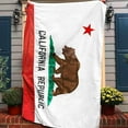 thumbnail image 5 of California State Flag 3x5 ft 210D  Durable Nylon, Embroidered CA Flag with Brass Grommets, 5 of 7