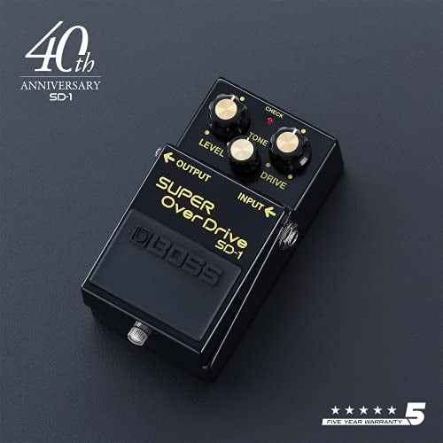 BOSS / SD-1-4A SUPER OverDrive 40th Anniversary Boss Effector