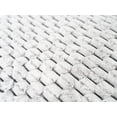 thumbnail image 5 of Cobertor Estambul de Flannel Blanco con Gris Mega King Size Dormireal, 5 of 5