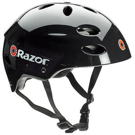 Razor V17 Adult, Multi-Sport Helmet, Glossy Black, For Ages