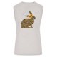 thumbnail image 4 of Camiseta sin mangas de verano de Pascua con cuello redondo suelto informal estampado para mujer Fridja  qr2150, 4 of 5