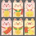 thumbnail image 1 of Nouvel An Chinois Paquet Rouge Enveloppe 2019 Année du Cochon 6 Dessins 6 pcs, 1 of 5