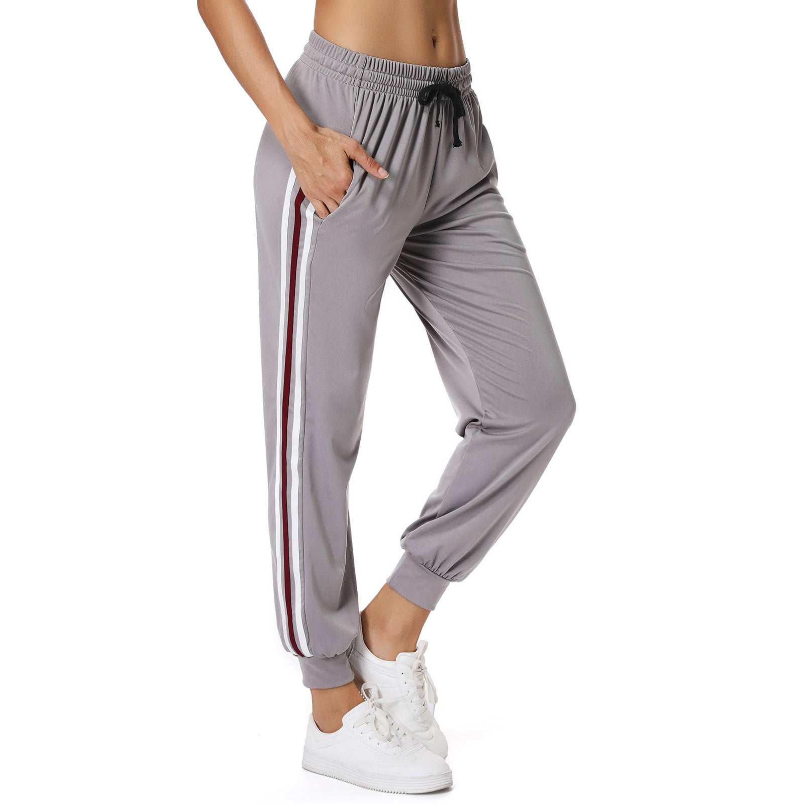Cross1946 - CROSS1946 Activewear Casual Track Pants Striped Close ...