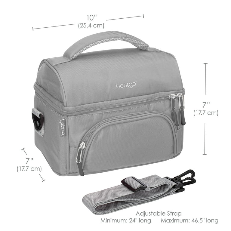 Bentgo Deluxe Insulated Lunch Bag with Adjustable Straps