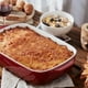thumbnail image 3 of Lareina Cacerola grande de cerámica con tapa, 4.0 cuartos de galón, rectangular cubierta, de gres para horno, para horno, sartenes de lasaña de 9 x 13 pulgadas para hornear y servir, perfecta para reg, 3 of 8