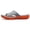 Gray Orange, variant on Woobling Mens Shower Slipper Color Block House Shoes Open Toe Summer Slippers Lightweight Shoe Beach Slides Gray Orange 6.5