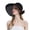 Black, variant on NOKIO Sun Hat for Womens Floppy Summer Beach Straw Hats Accessories Wide Brim SPF 50 Women Outdoor Sunscreen Sun Hat All Match Tethered Double Sided Large Brimmed Sun Hat