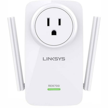 UPC: 0745883687008 | Linksys RE6700 Dual-Band WiFi Range Extender  White (AC1200)