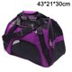 thumbnail image 2 of Laklulu Pet Supplies Bolsas plegables para mascotas, bolso de hombro portátil de peluche para perros y gatos, 2 of 5