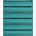 thumbnail image 1 of Mocassi Drap Plat 1500 Fils, Lot de 6, Lit Simple, Turquoise, 1 of 3
