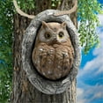 thumbnail image 2 of Ornament Owl Yard ListedFigurine Resin Tree Statue Decoration Garden Poly Decoration &, 2 of 9