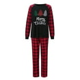 thumbnail image 2 of LSLJS Pyjamas de Noël Assortis pour la Famille, Pyjamas de Noël Mode pour Femmes Assortis Pjs pour la Famille Haut à Carreaux Rouges et Pantalon Long Ensembles de Vêtements de Nuit pour Adultes et Enfants Ensemble de Vêtements de Nuit des Fêtes de Noël, 2 of 9