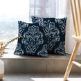 thumbnail image 6 of LALILO Throw Pillow Covers Watercolor Ethnic Paisley Ethnic Cushion Cover 18" x 18", 2 Pack, 6 of 6