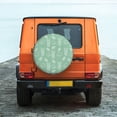 thumbnail image 4 of Haiem Spare Tire Cover , Wheel Cover with Tropical Pineapple printed, Camper Spare Tire Cover Fit for Jeep Wrangler Rv SUV Truck Travel Trailer-15 inch, 4 of 8