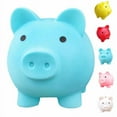 thumbnail image 3 of Keimprove Piggy Banks Cute Plastic Pig Money Banks Coin Banks for Boys Girls Kids Adult, 3 of 6