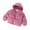 Hot Pink, variant on girls Warm Winter Coat Lightweight Hooded Down Jackets Kids Short Coat Windproof Comfy Outerwear Size 2T-11, Green