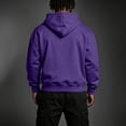 thumbnail image 6 of UDAUDU Mens Fleece Oversized Hoodie Pullover Sweatshirts Fall Winter Cozy Pullover Drawstring with Pocket Regular Fit Workout Travel Outfit XL, 6 of 9