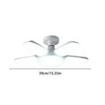 thumbnail image 4 of Dianli LED Garage Ceiling Light 80W Deformable 5 Panels Adjustable Folding Shop Workshop Light Super Bright Daylight 6500K E26/E27 Base Easy Install for Basement Barn Utility Room, 4 of 8